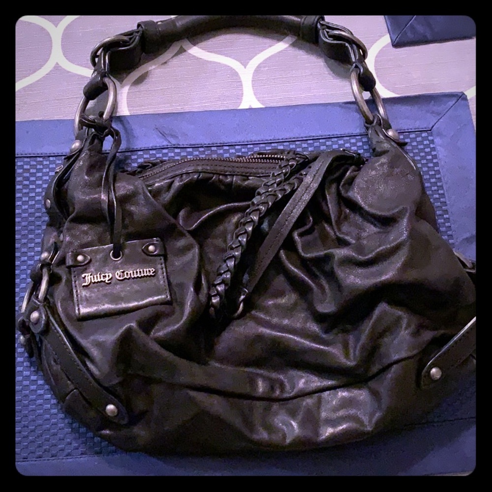 Rare original Juicy Couture leather hobo